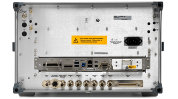 N9041B UXA Signal Analyzer, 2 Hz to 110 GHz – Backview