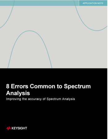 8 errors comon to spectrum analysis