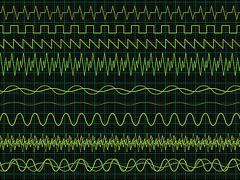 A variety of different types of waveforms