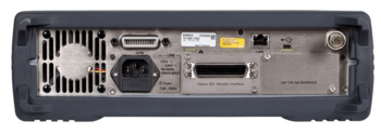 E4980A Precision LCR Meter, 20 Hz to 2 MHz – Backview