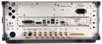 N9020B MXA Signal Analyzer, 10 Hz to 50 GHz – Backview