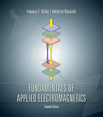 The front book cover of Fundamentals of Applied Electromagnetics by Fawwaz Ulaby and Umberto Ravaioli – Source: Amazon