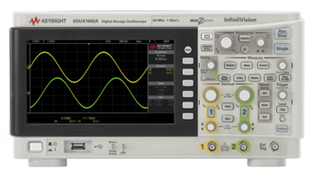 EDUX1002A Oscilloscope- 50 MHz, 2 Analog Channels