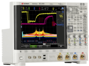MSOX6004A Mixed Signal Oscilloscope- 1 GHz – 6 GHz, 4 Analog Plus 16 Digital Channels – Backview
