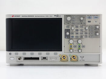 A Keysight MSO3012A digital oscilloscope