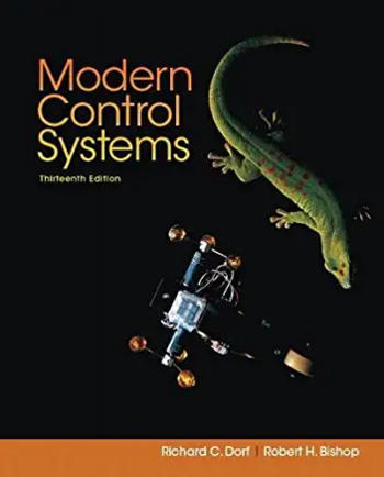 The front book cover of Modern Control Systems by Richard Dorf and Robert Bishop – Source: Amazon