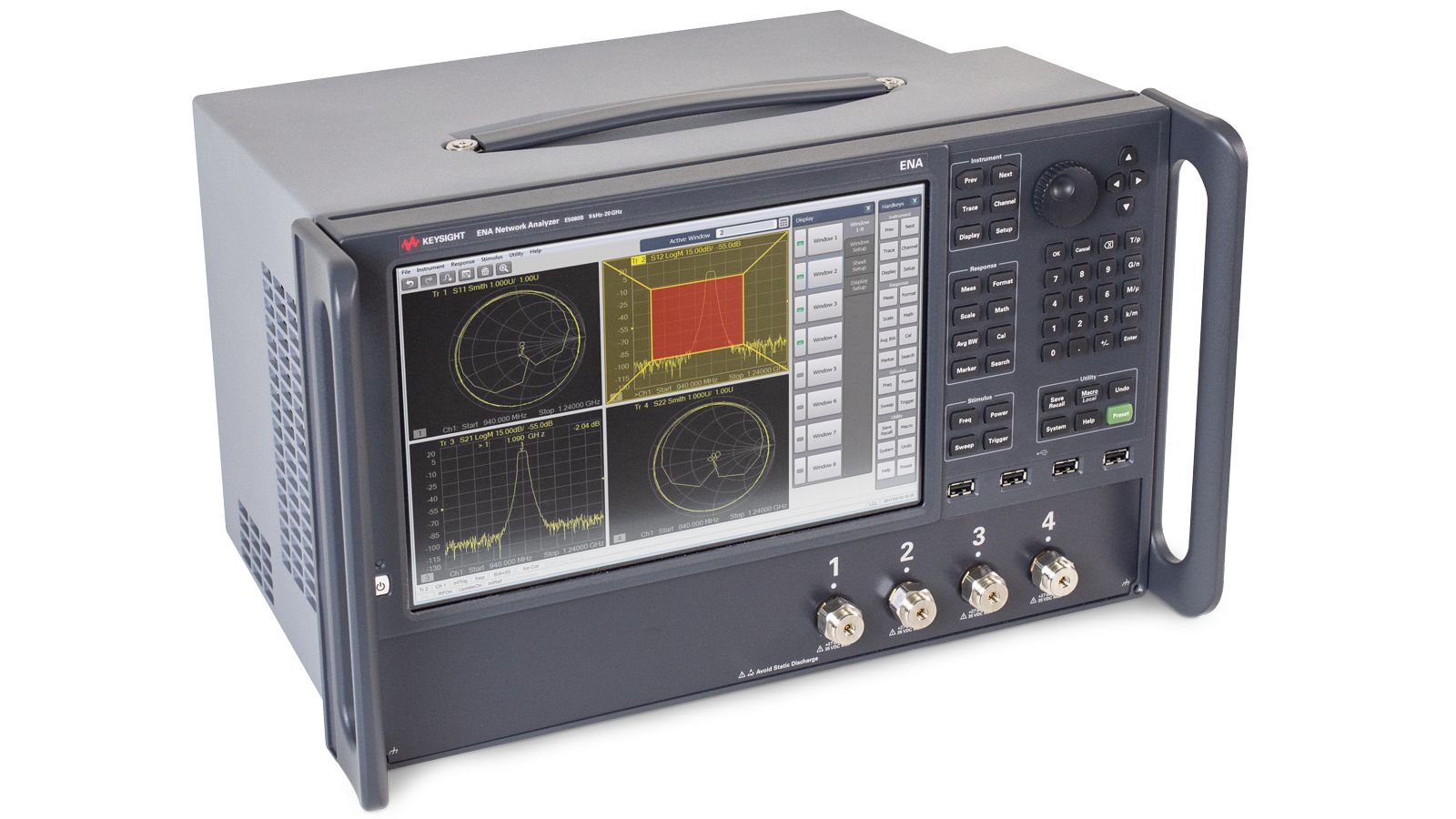 Keysight E5080B-2K0 2-port Test Set / 9 kHz to 20 GHz / 3.5 mm (m)