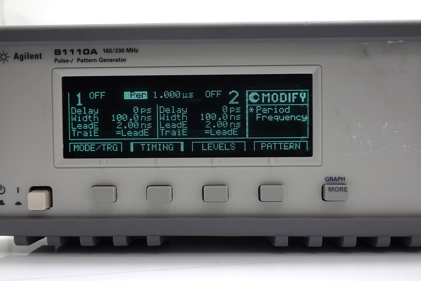 Keysight 81110A Pulse Pattern Generator / 165/330 MHz 