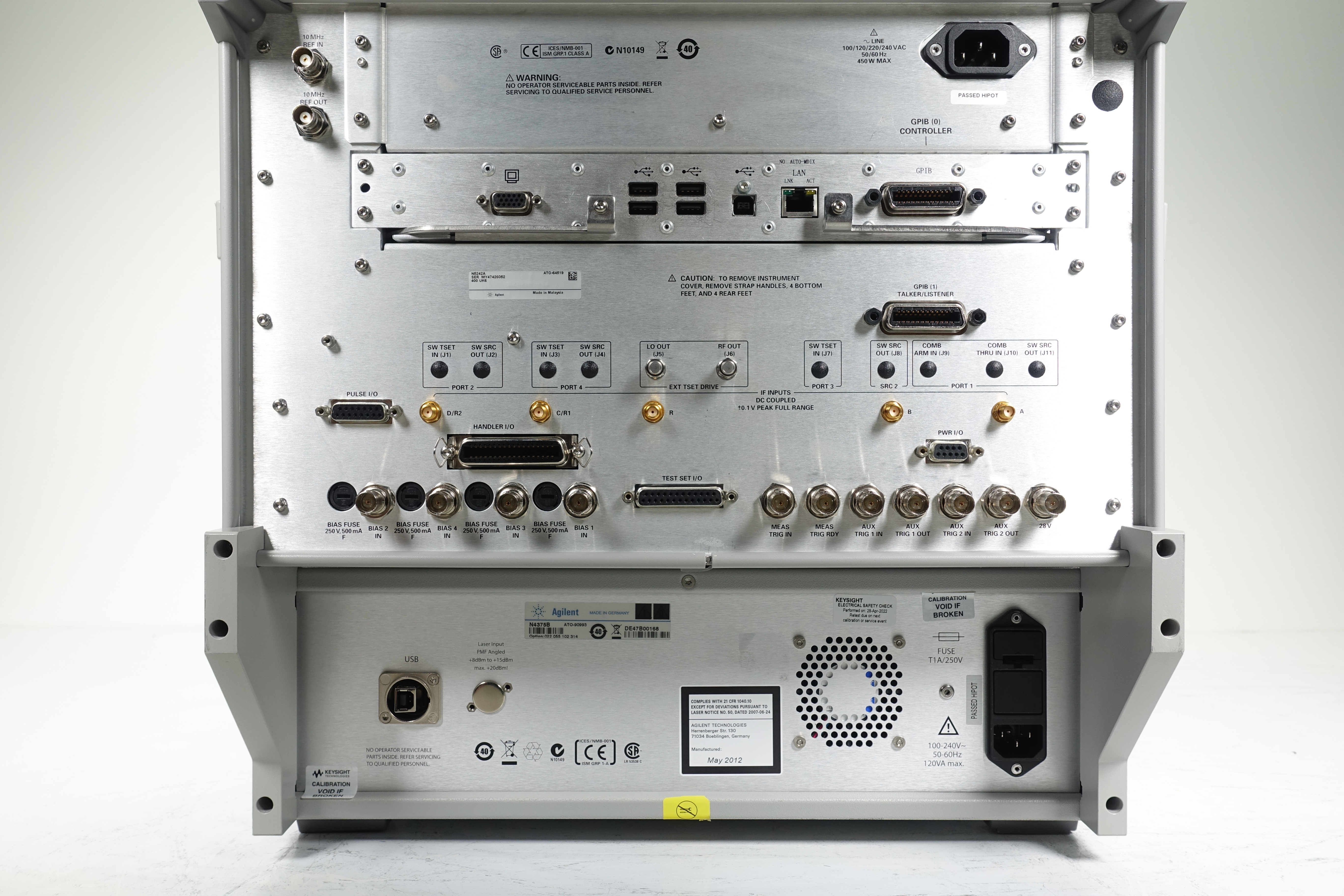 Keysight N5242A-400 4-port / Configurable Test Set / Internal Second Source