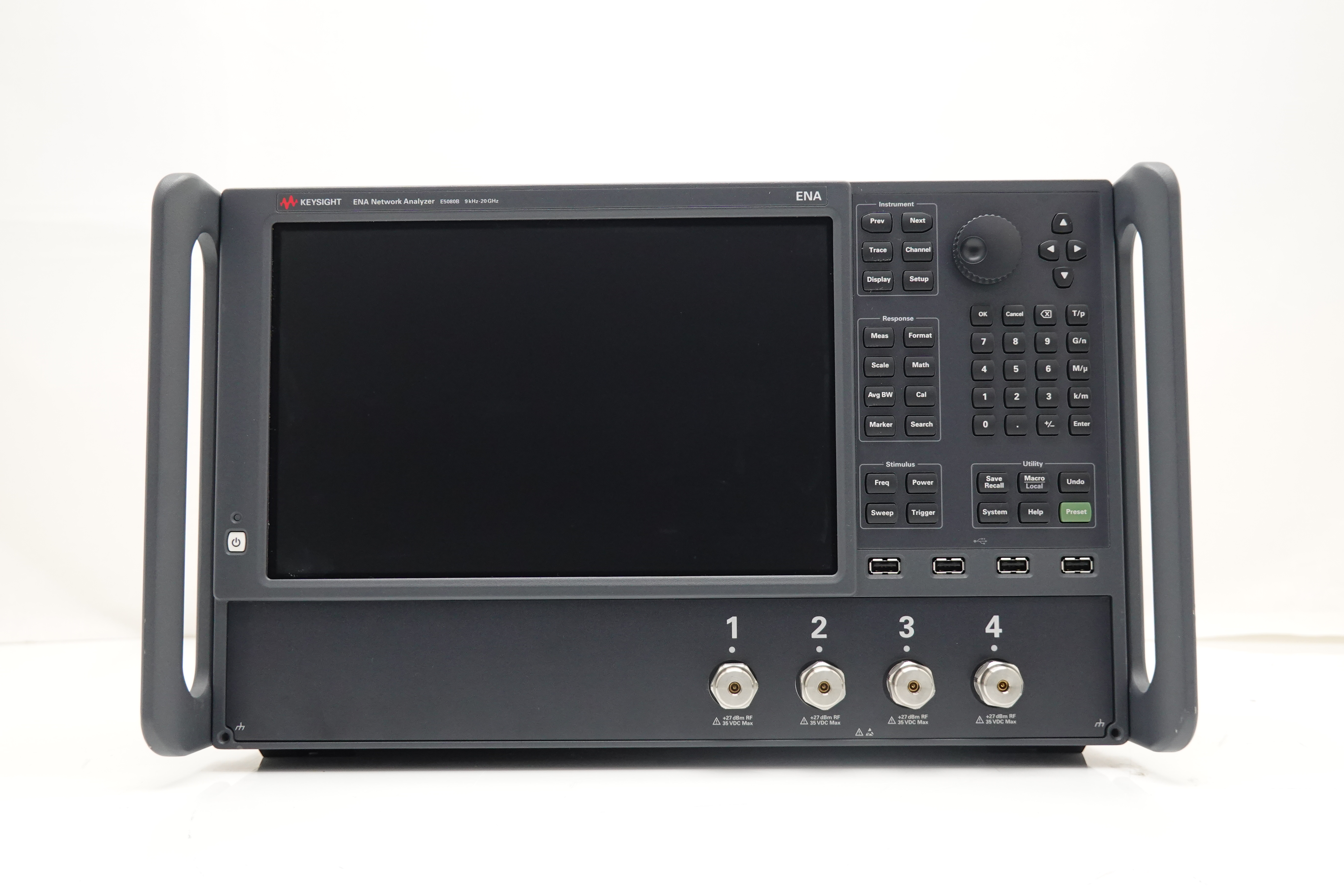 Keysight E5080B-4K2 4-port Test Set / 9 kHz to 20 GHz / Second Source / 3.5 mm (m)