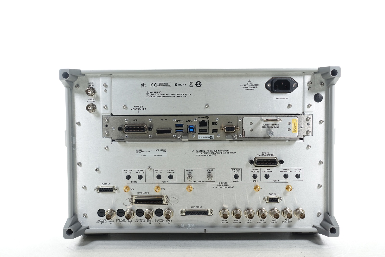 Keysight N5222A-400 4-ports / Internal Second Source / Base Hardware Configuration