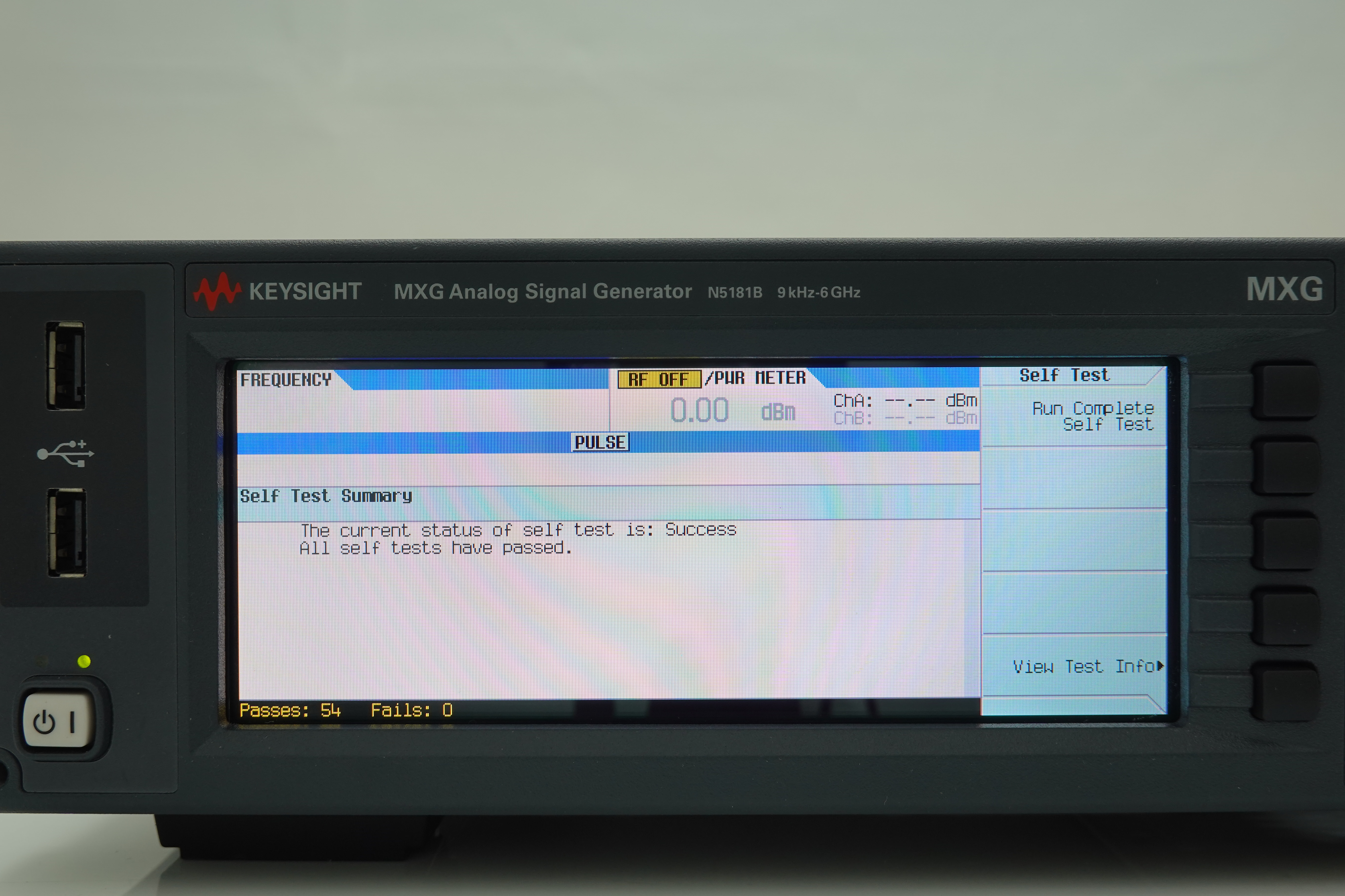 Keysight N5181B-506 9 kHz to 6 GHz