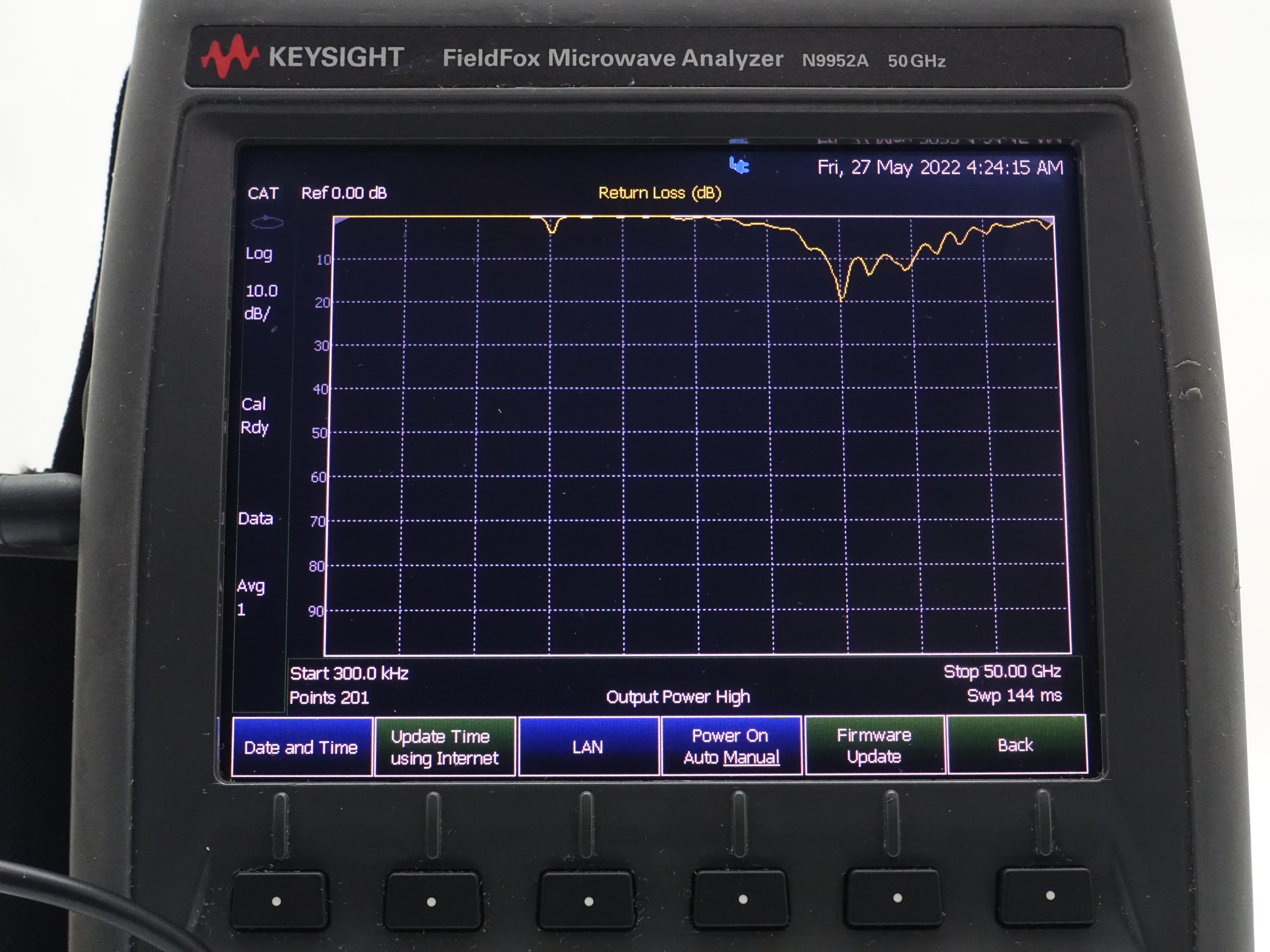 Keysight N9952A FieldFox Microwave Analyzer / 300 kHz to 50 GHz