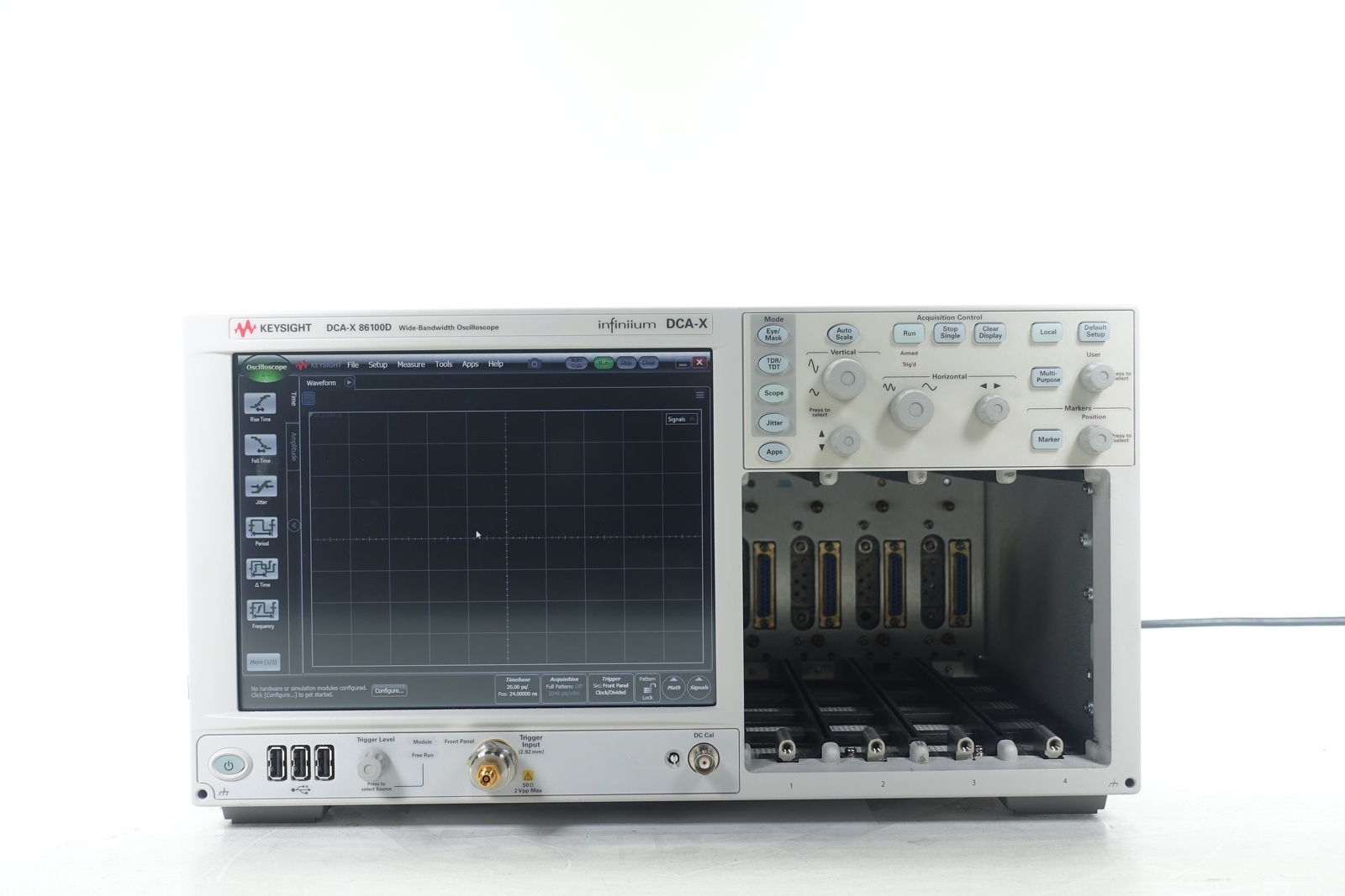 Keysight 86100D Infiniium DCA-X Wide-Bandwidth Oscilloscope Mainframe