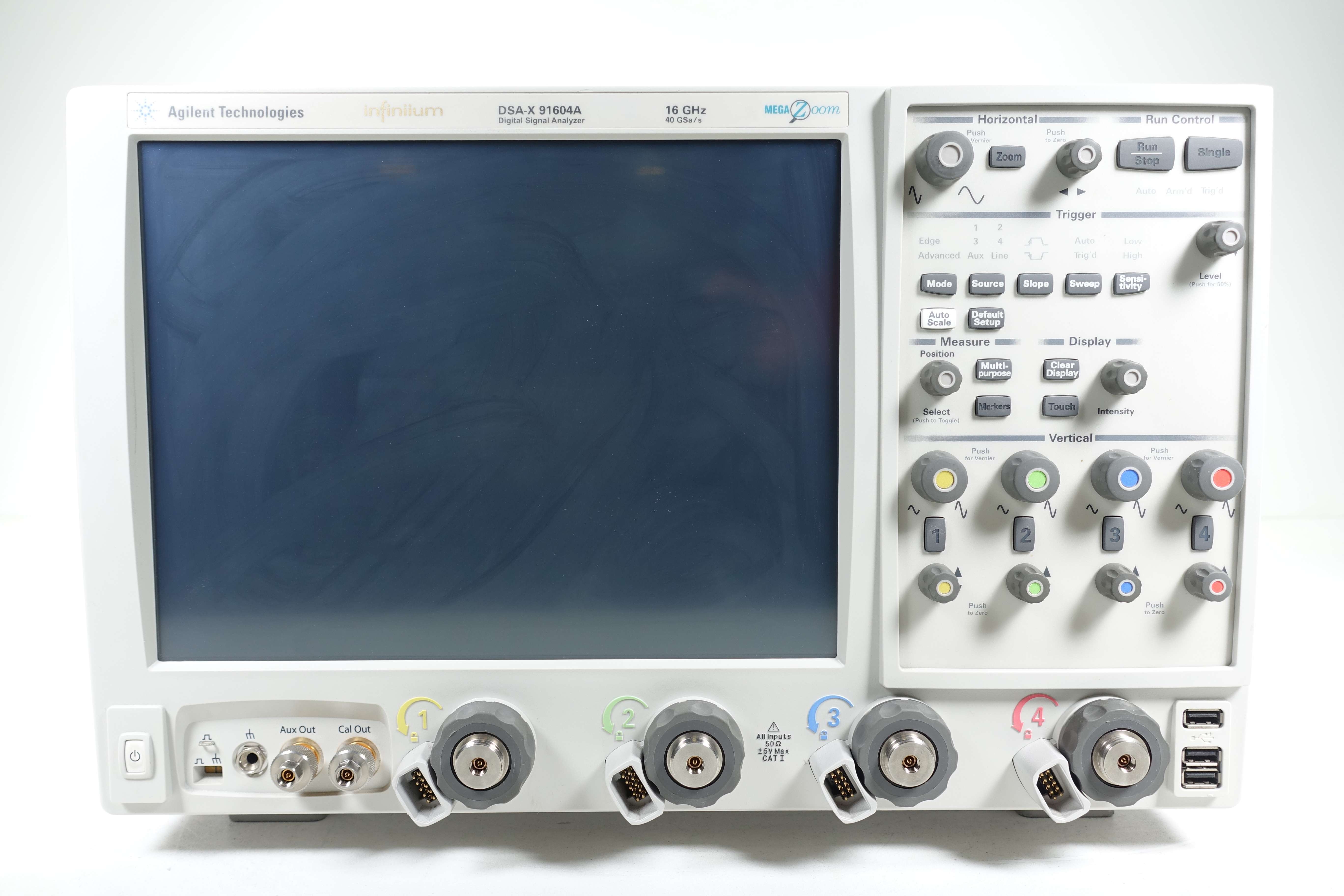 Keysight DSAX91604A Infiniium High-Performance Oscilloscope / 16 GHz / 80/40 GSa/s / 4 Channels / 50M