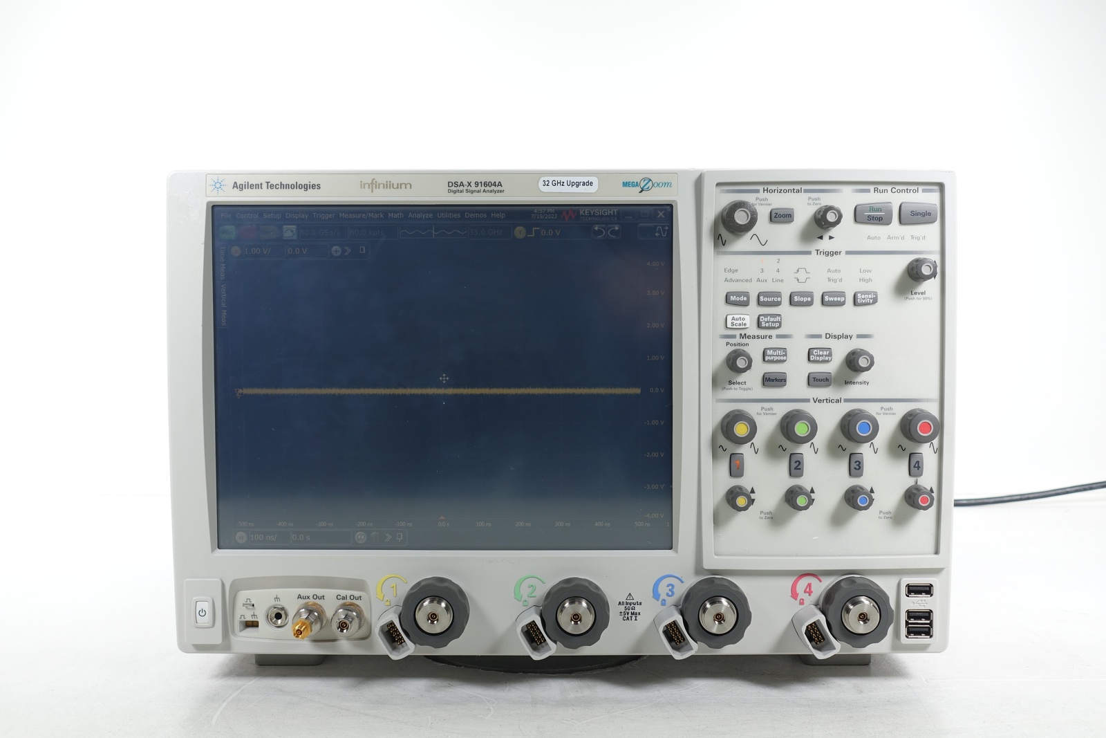 Keysight DSAX91604A Infiniium High-Performance Oscilloscope / 16 GHz / 80/40 GSa/s / 4 Channels / 50M