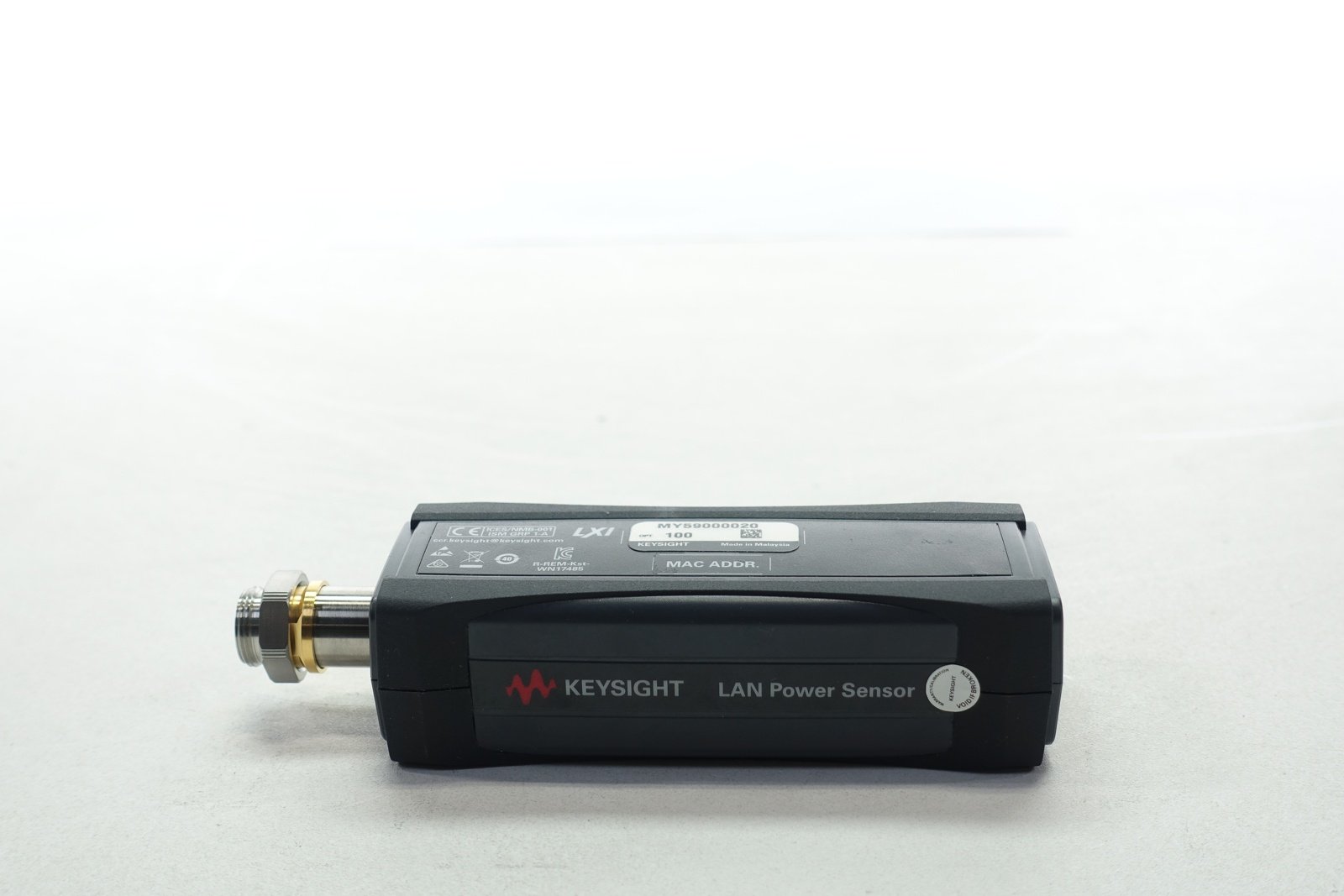 Keysight L2065XA LAN Wide Dynamic Range Peak and Average Power Sensor / 10 MHz to 50 GHz