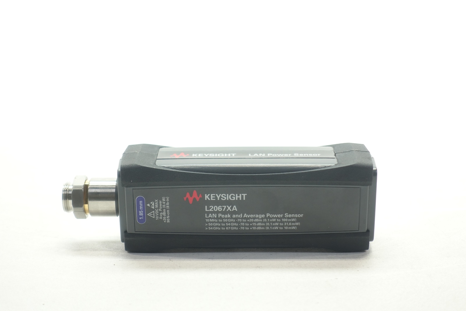 Keysight L2067XA LAN Wide Dynamic Range Peak and Average Power Sensor 10 MHz - 67 GHz