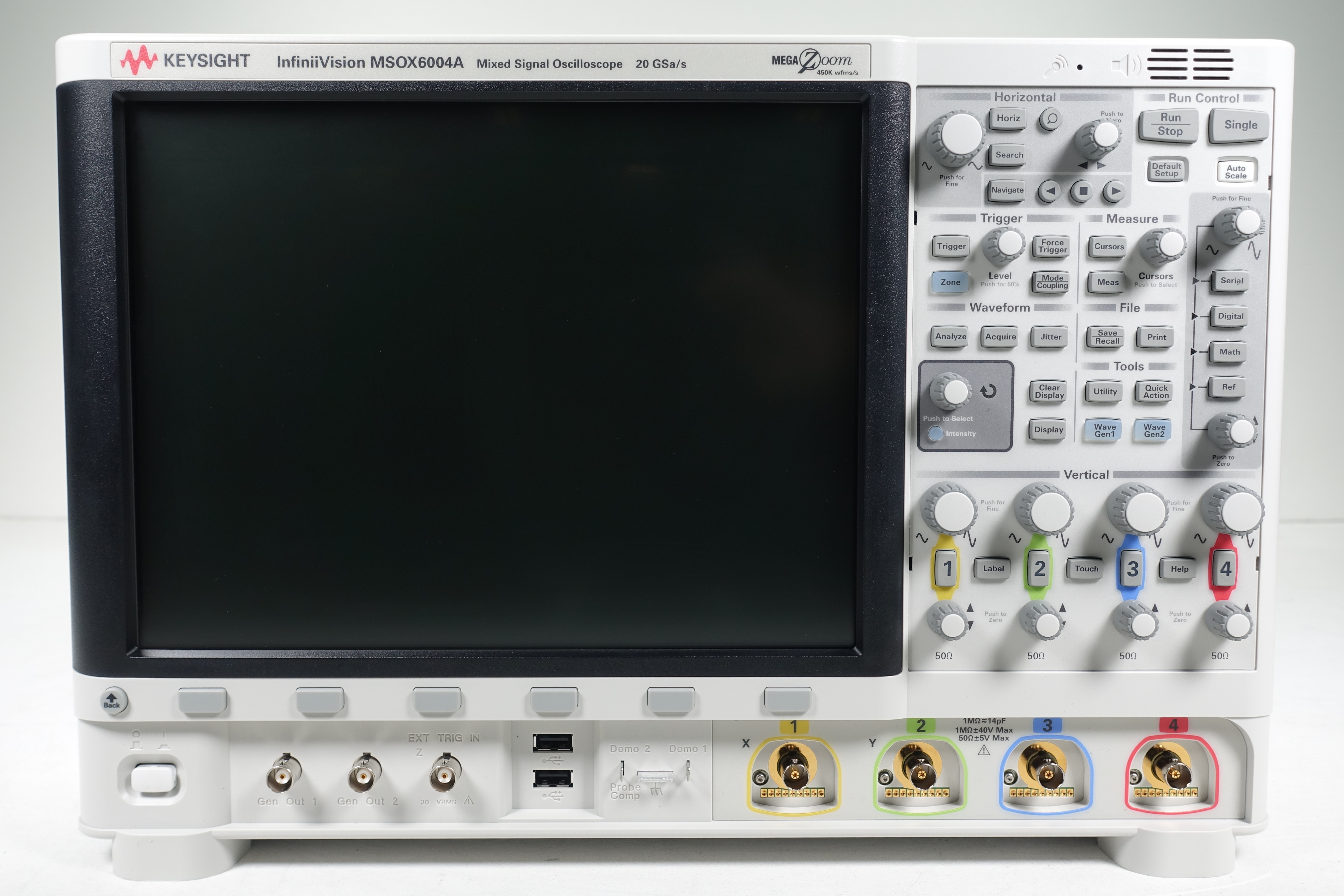Keysight MSOX6004A Mixed Signal Oscilloscope / 1 GHz to 6 GHz / 4 Analog Plus 16 Digital Channels