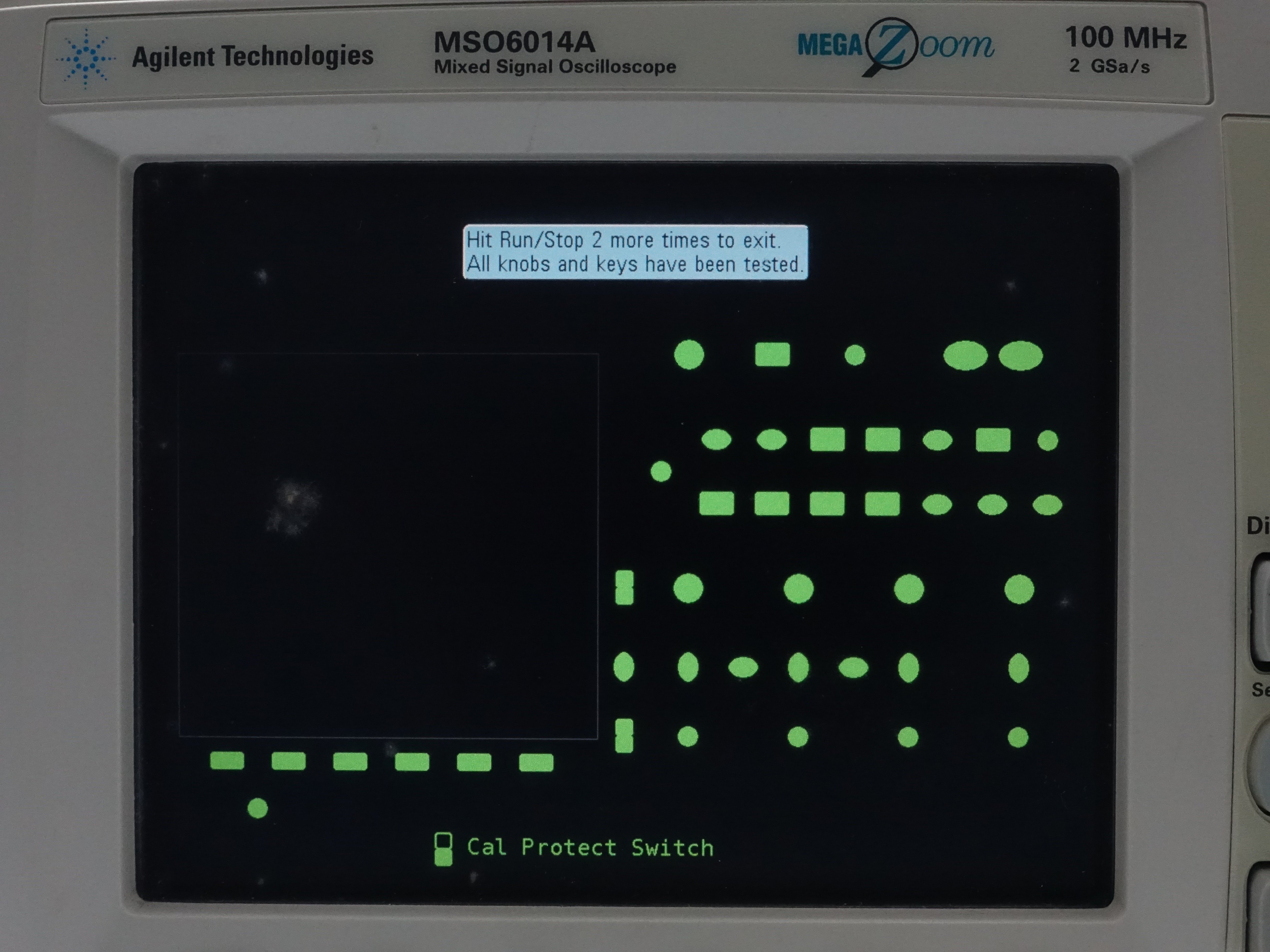Keysight MSO6014A Mixed Signal Oscilloscope / 100 MHz / 4 Analog and 16 Digital Channels