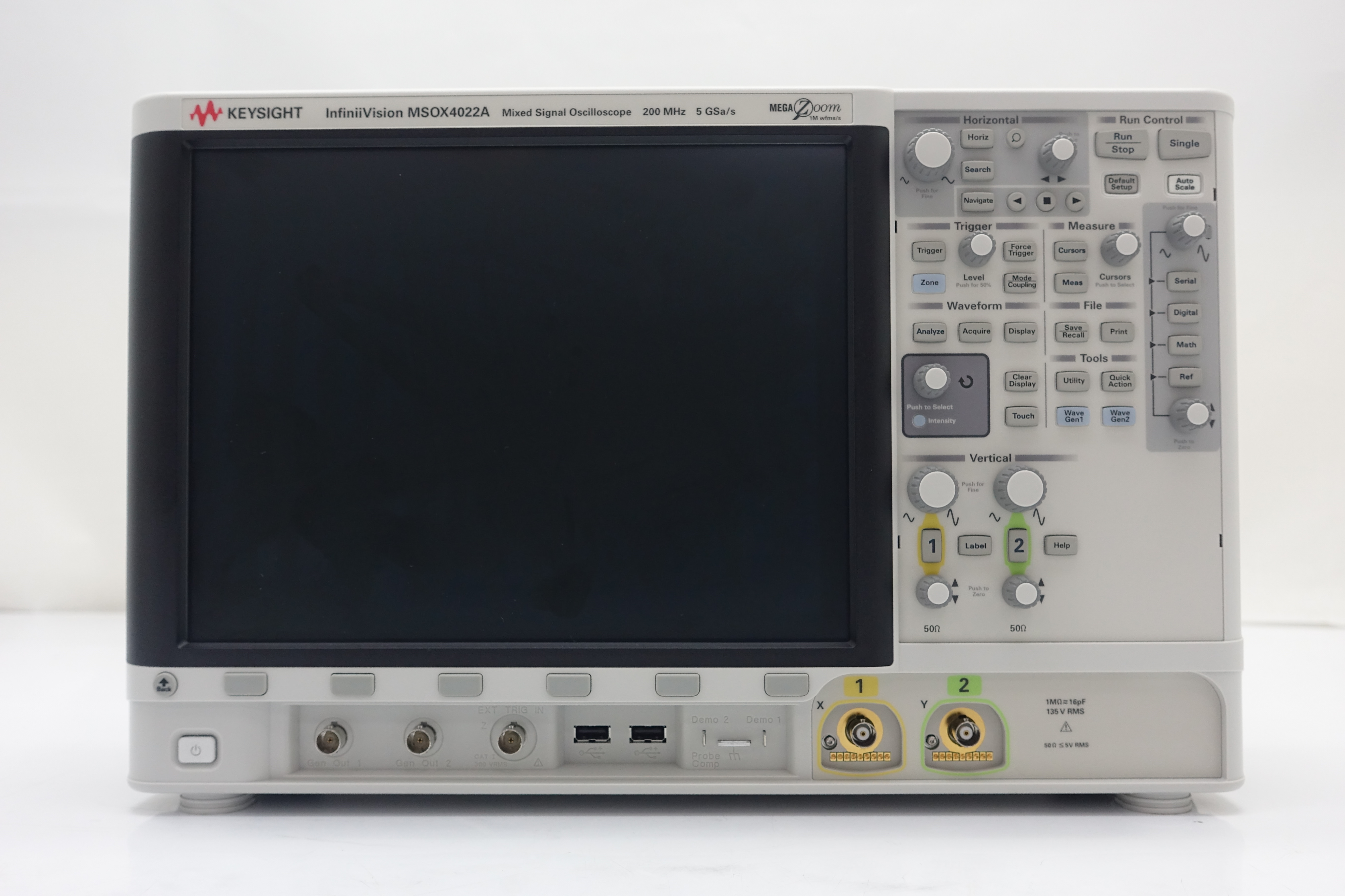Keysight MSOX4022A Mixed Signal Oscilloscope / 200 MHz / 2 Analog Plus 16 Digital Channels