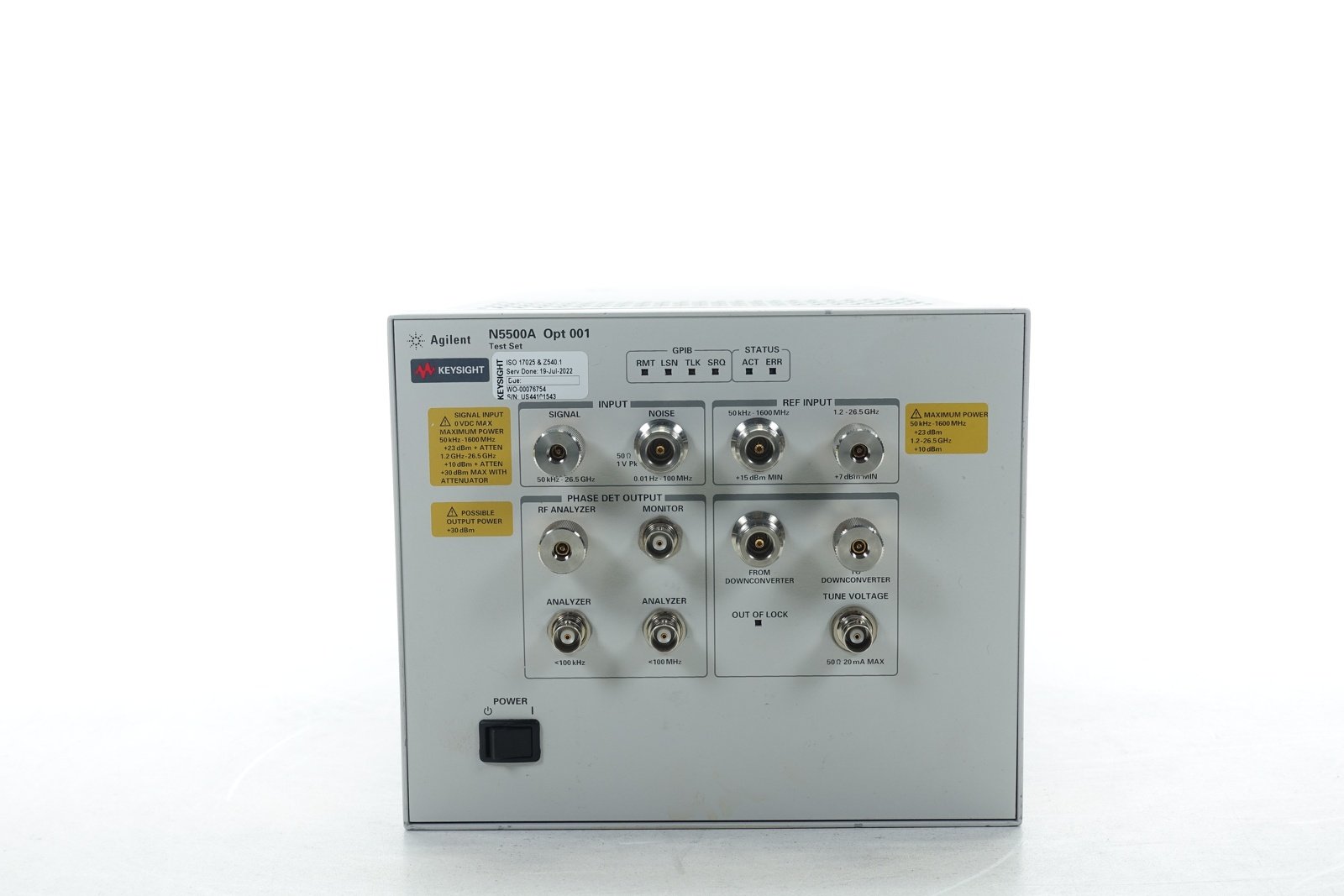 Keysight N5500A Phase Noise Test Set