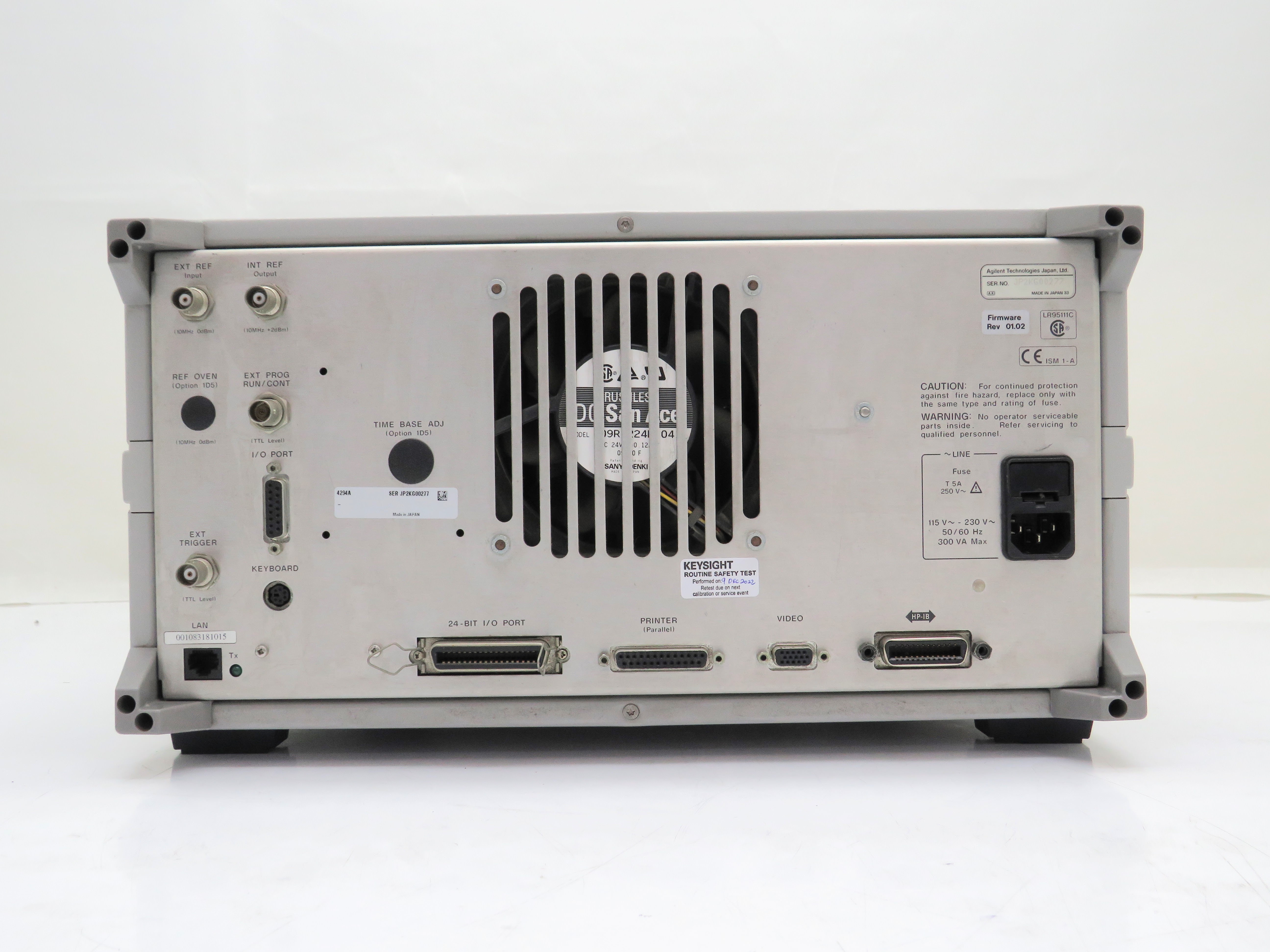 Keysight 4294A Precision Impedance Analyzer / 40 Hz to 110 MHz