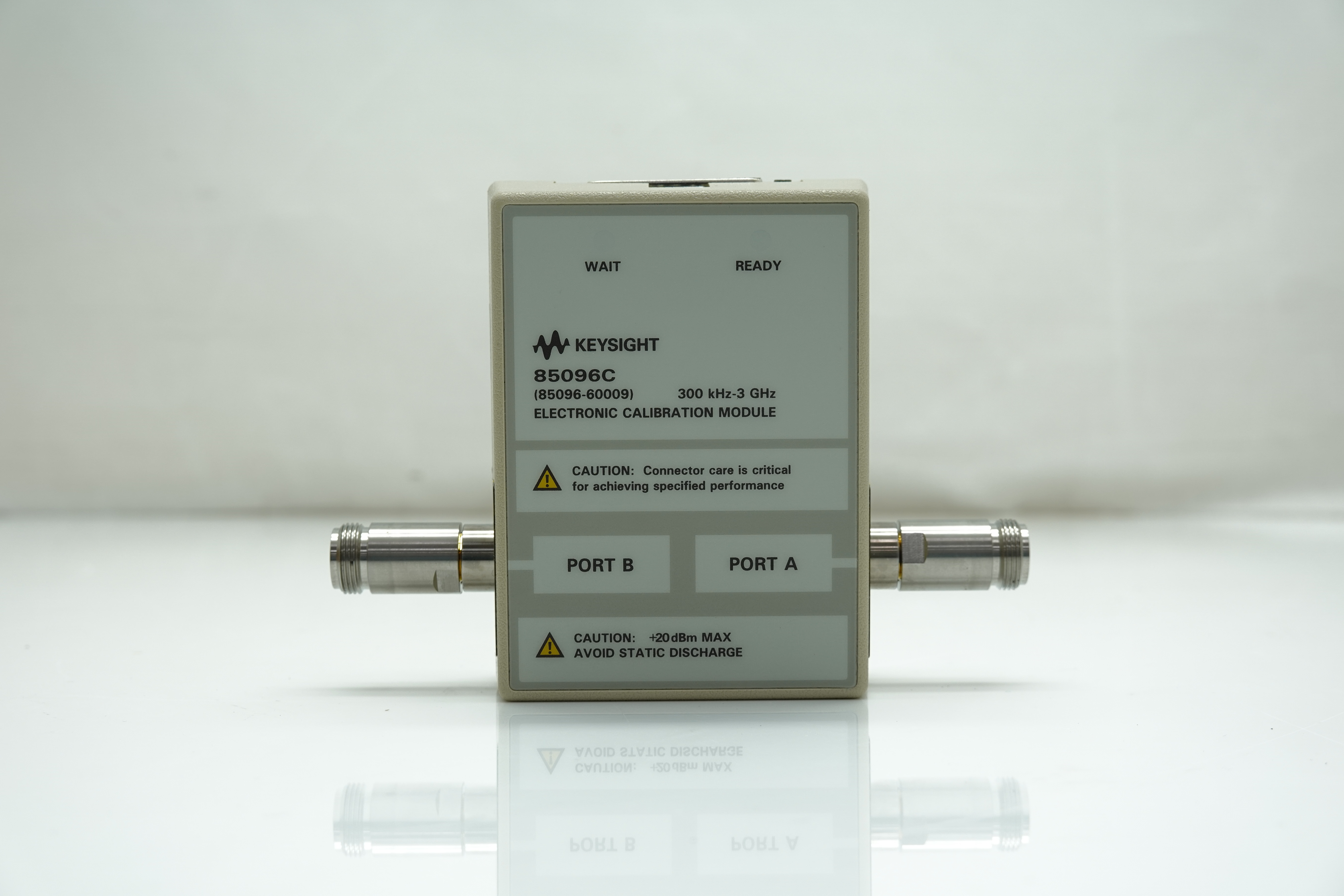 Keysight 85096C RF Electronic Calibration Module / 300 kHz to 3 GHz / Type-N / 75 ohm / 2-port