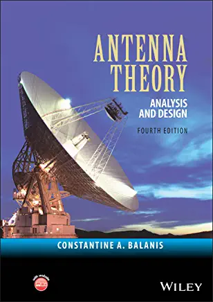The front book cover of Antenna Theory: Analysis and Design by Constantine A. Balanis – Source: Amazon 