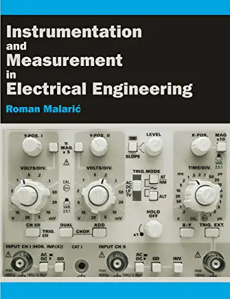 The front book cover of Instrumentation and Measurement in Electrical Engineering by Roman Malarić – Source: Amazon 